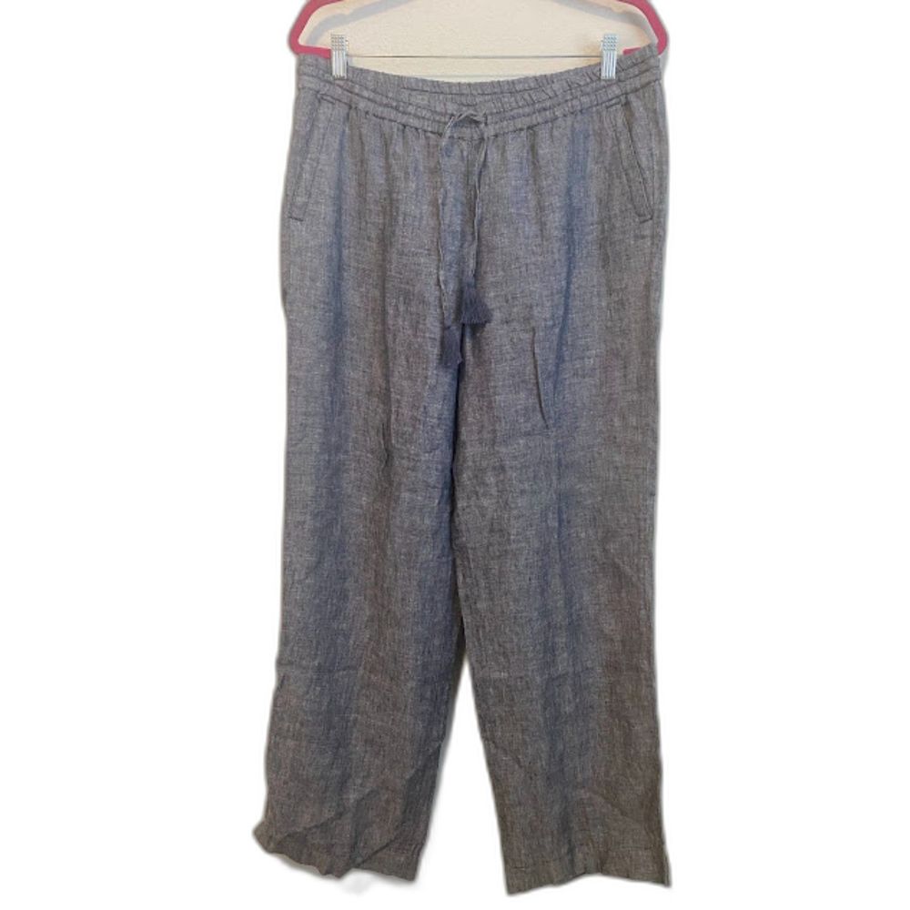 Talbots Drawstring Linen Pants - image 1